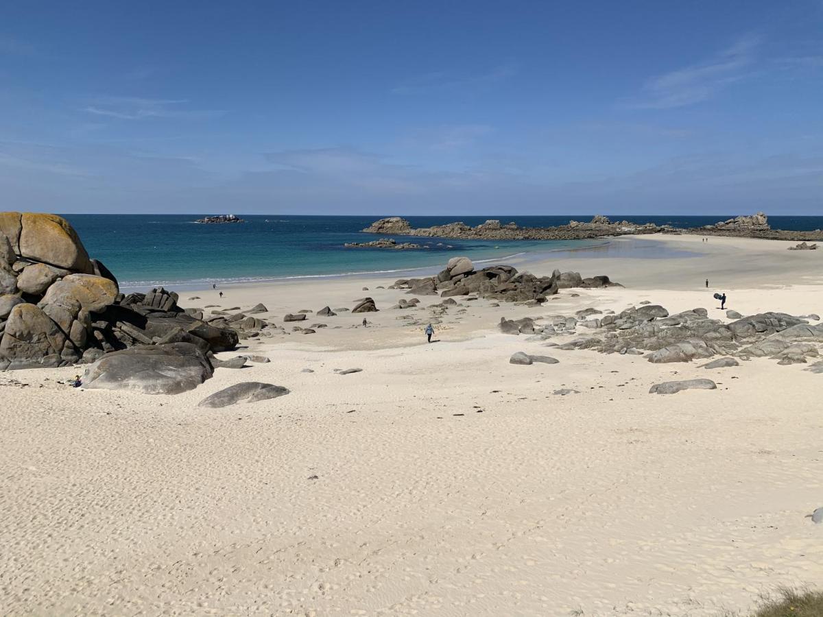 L'Escale 551, Gite Santec A 250M De La Plage エクステリア 写真