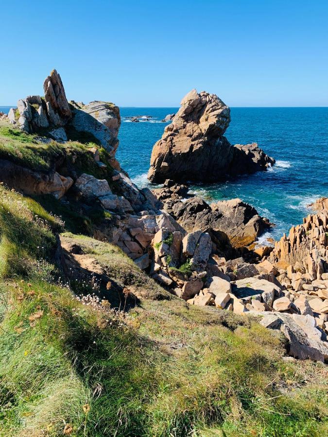 L'Escale 551, Gite Santec A 250M De La Plage エクステリア 写真